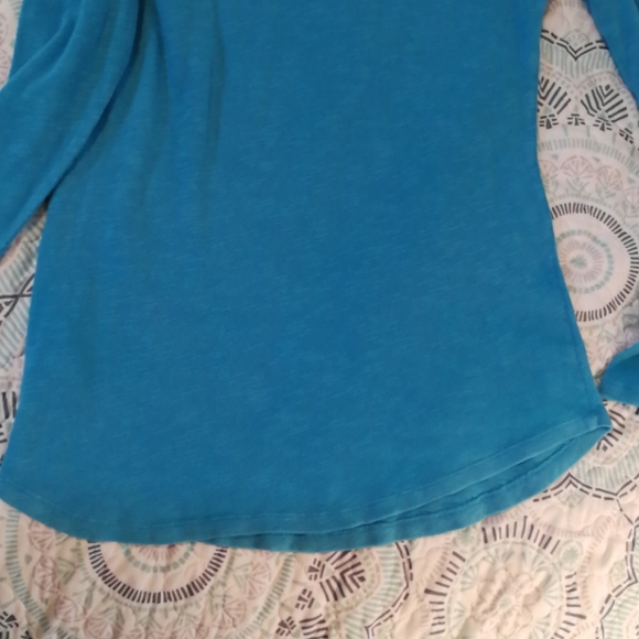 GAP Blue Long Sleeve Top - Picture 8 of 9